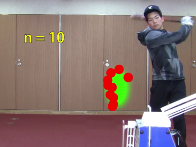 インハイの練習画像